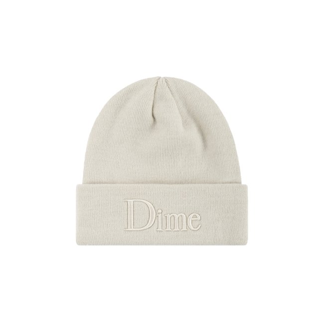 <img class='new_mark_img1' src='https://img.shop-pro.jp/img/new/icons5.gif' style='border:none;display:inline;margin:0px;padding:0px;width:auto;' />Dime Classic 3D Beanie / Cream (ダイム ニットキャップ/ビーニー)