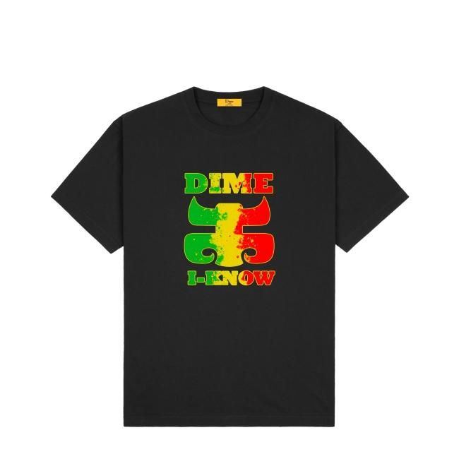 Dime I Know T-Shirt / Black (ダイム Tシャツ / 半袖) - HORRIBLE'S 