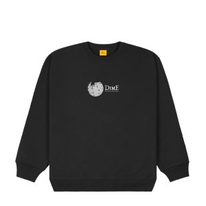 <img class='new_mark_img1' src='https://img.shop-pro.jp/img/new/icons5.gif' style='border:none;display:inline;margin:0px;padding:0px;width:auto;' />Dime Dimepedia Crewneck / Black (ダイム クルーネック / スウェット)