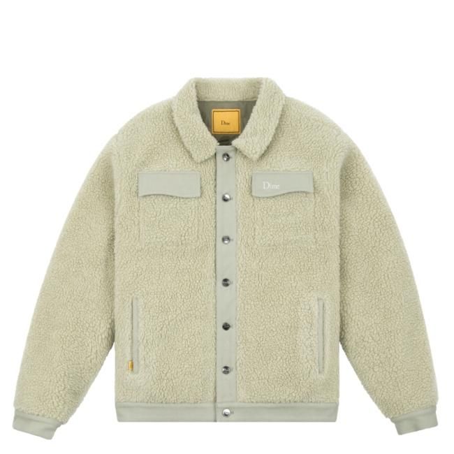 Dime Sherpa Denim Jacket / Mist Green (ダイム ボアフリース ...