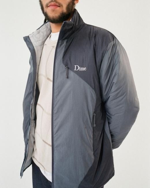 Dime Lightweight Field Jacket / Charcoal (ダイム ナイロン中綿