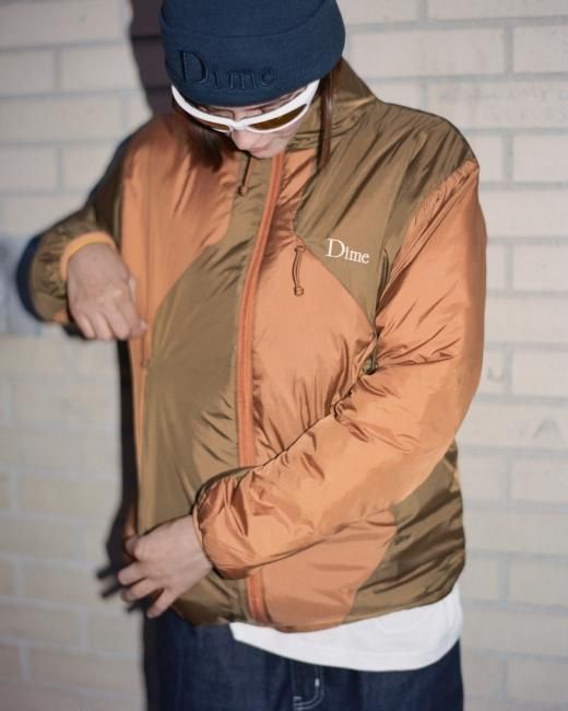 Dime Lightweight Field Jacket / Burnt Orange (ダイム ナイロン中綿 ...