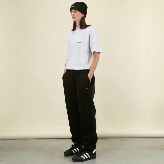 DIME CLASSIC SMALL LOGO SWEAT PANTS / BLACK (ダイム スウェット