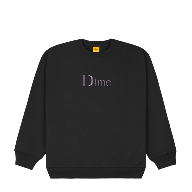 <img class='new_mark_img1' src='https://img.shop-pro.jp/img/new/icons5.gif' style='border:none;display:inline;margin:0px;padding:0px;width:auto;' />Dime Classic Logo Crewneck / Black (ダイム クルーネック / スウェット)