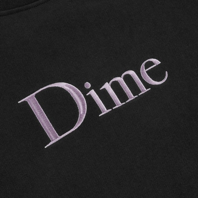 Dime Classic Logo Crewneck / Black (ダイム クルーネック 