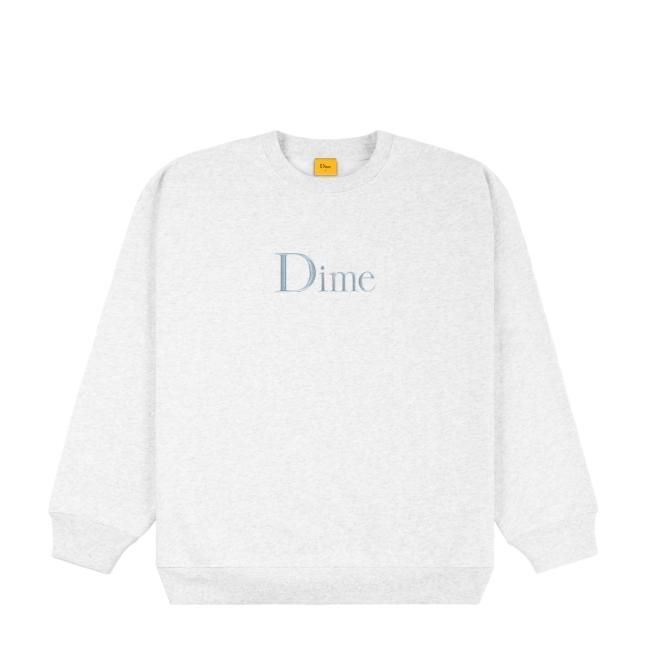 Dime Classic Logo Crewneck / Ash (ダイム クルーネック / スウェット 