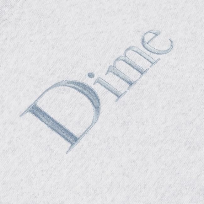 Dime Classic Logo Crewneck / Ash (ダイム クルーネック / スウェット