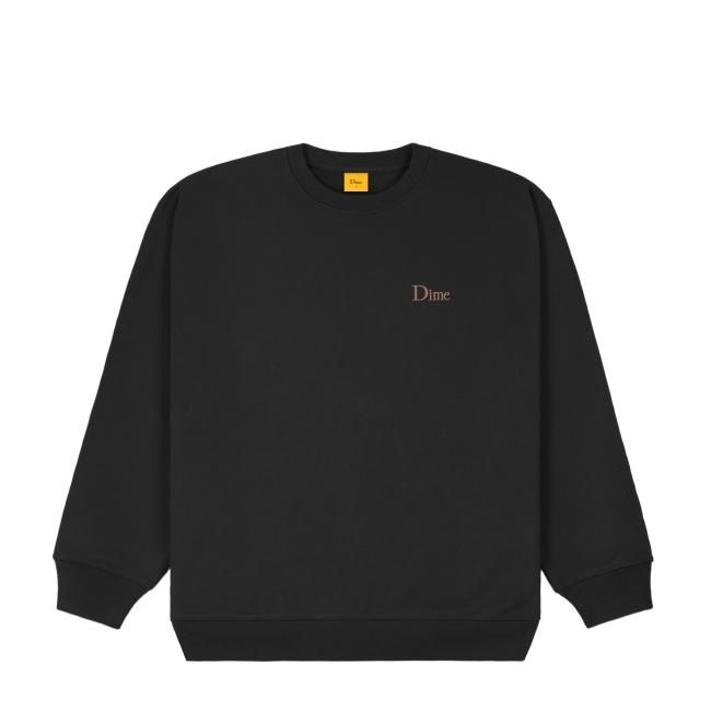 Dime Classic Small Logo Crewneck / Black (ダイム クルーネック