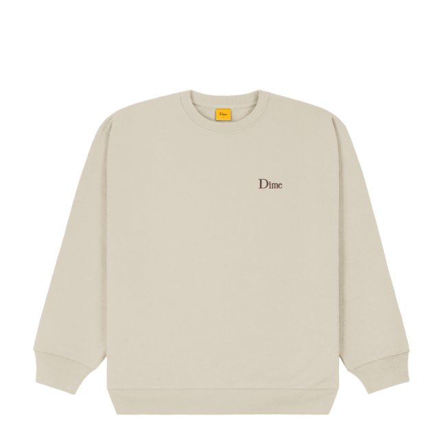 <img class='new_mark_img1' src='https://img.shop-pro.jp/img/new/icons5.gif' style='border:none;display:inline;margin:0px;padding:0px;width:auto;' />Dime Classic Small Logo Crewneck / Fog (ダイム クルーネック / スウェット)