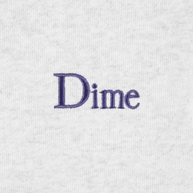 Dime Classic Small Logo Hoodie / Ash (ダイム パーカー / スウェット