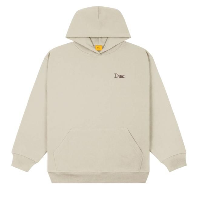 Dime Classic Small Logo Hoodie / Fog (ダイム パーカー / スウェット) - HORRIBLE'S  PROJECT｜HORRIBLE'S｜SAYHELLO | HELLRAZOR | Dime MTL | QUASI | HOTEL BLUE |  GX1000 | THEORIES | VANS SKATE |