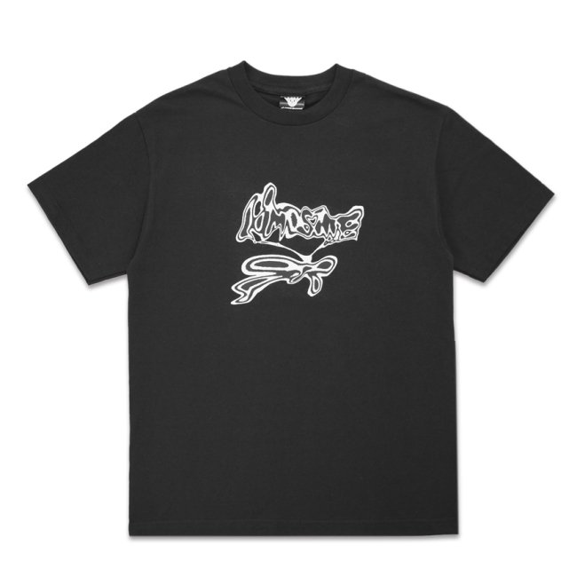 <img class='new_mark_img1' src='https://img.shop-pro.jp/img/new/icons1.gif' style='border:none;display:inline;margin:0px;padding:0px;width:auto;' />LIMOSINE MOTH TEE / BLACK (リモジン Tシャツ)