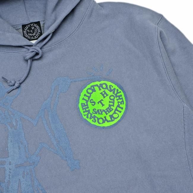 SAYHELLO MAGICAL WALK HOODIE / STONE BLUE (セイハロー