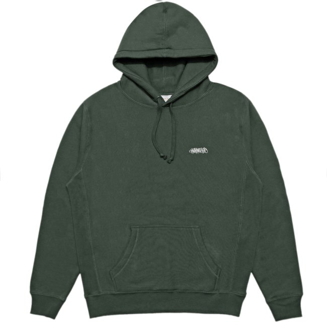 <img class='new_mark_img1' src='https://img.shop-pro.jp/img/new/icons5.gif' style='border:none;display:inline;margin:0px;padding:0px;width:auto;' />HORRIBLE'S CHISEL PREMIUM HOODED SWEAT SHIRT / GREEN (ホリブルズ パーカー スウェット)