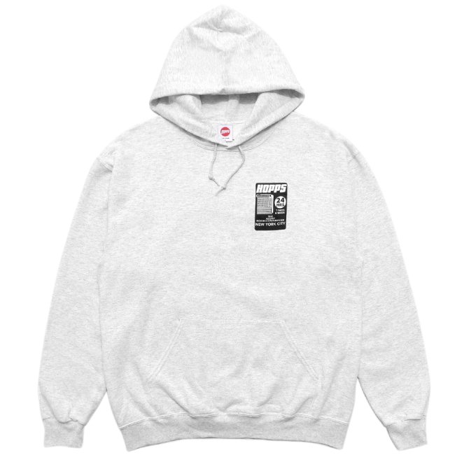 <img class='new_mark_img1' src='https://img.shop-pro.jp/img/new/icons5.gif' style='border:none;display:inline;margin:0px;padding:0px;width:auto;' />HOPPS 24HRS HOODIE / ASH (ホップス フーディー/パーカー)