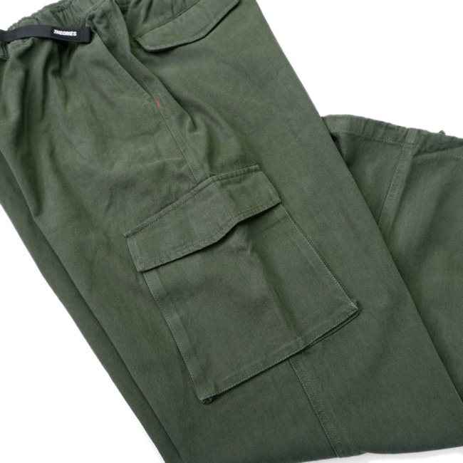 THEORIES TRAIL CARGO PANTS / GREEN HERRINGBONE（セオリーズ カーゴ