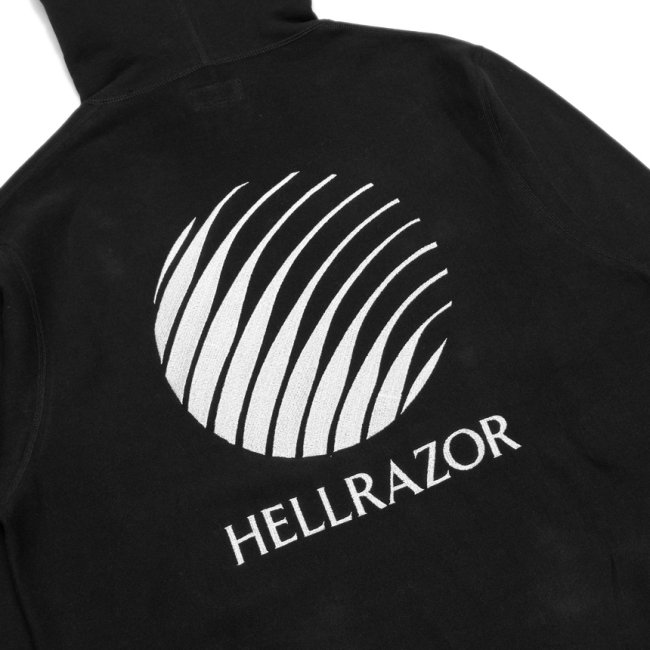 HELLRAZOR EMB PULLOVER HOODIE / BLACK (ヘルレイザー フーディー/スウェット) - HORRIBLE'S  PROJECT｜HORRIBLE'S｜SAYHELLO | HELLRAZOR | Dime MTL | QUASI | HOTEL BLUE |  GX1000 | THEORIES | VANS SKATE | 正規取扱い販売店 | 通販