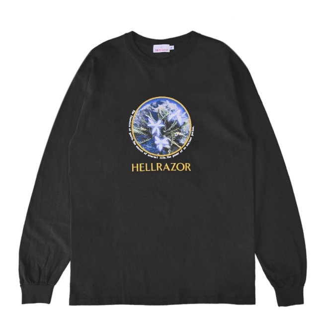 <img class='new_mark_img1' src='https://img.shop-pro.jp/img/new/icons5.gif' style='border:none;display:inline;margin:0px;padding:0px;width:auto;' />HELLRAZOR INAPOT ELIXIR L/S SHIRT / BLACK (ヘルレイザー ロングスリーブTシャツ)
