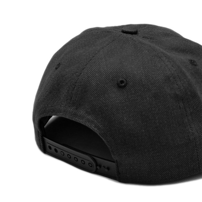 QUASI TRAX 6PANEL CAP / BLACK (クアジ キャップ/帽子) - HORRIBLE'S 