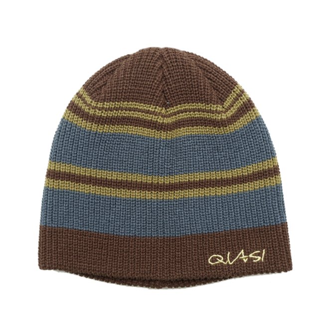 QUASI KINDER BEANIE BROWN - ニットキャップ/ビーニー