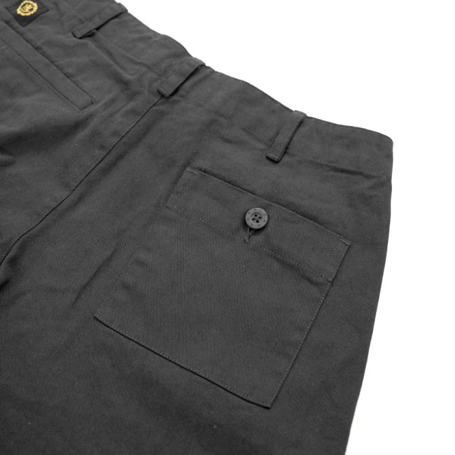 QUASI WARREN TROUSER PANT / CHARCOAL (クアジ トラウザーパンツ 