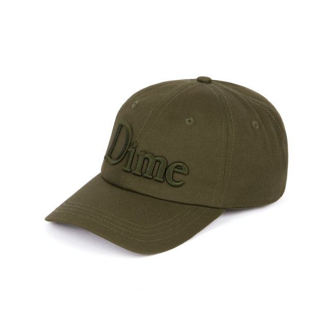 Dime CLASSIC 3D CAP / DARK OLIVE (ダイム キャップ) - HORRIBLE'S 