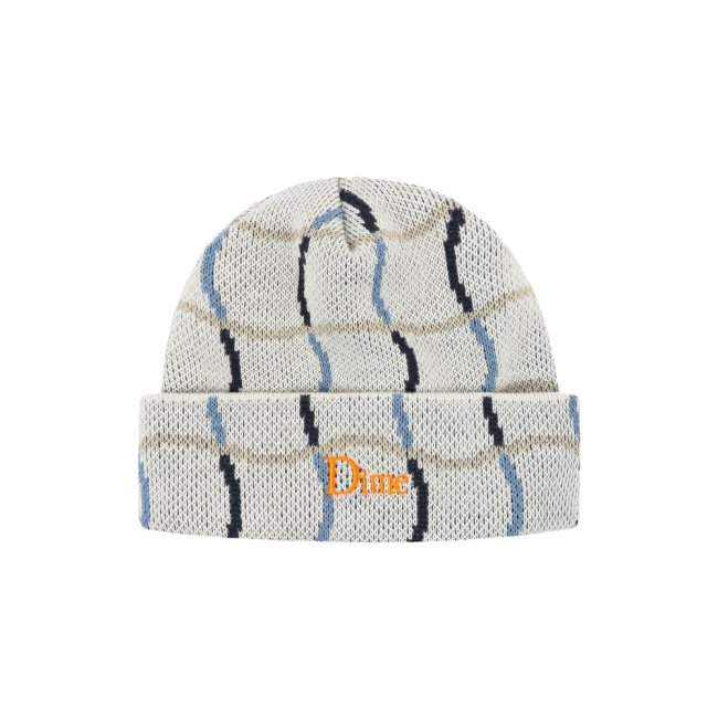 <img class='new_mark_img1' src='https://img.shop-pro.jp/img/new/icons5.gif' style='border:none;display:inline;margin:0px;padding:0px;width:auto;' />Dime WAVE CHECKERED BEANIE / BONE (ダイム ニットキャップ/ビーニー)