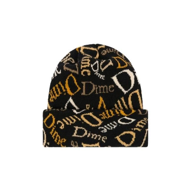 Dime HAHA! BEANIE / BLACK - ニットキャップ/ビーニー