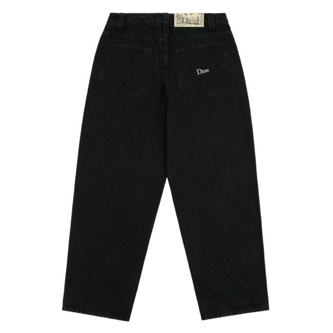 Dime BAGGY DENIM PANTS / WASHED BLACK (ダイム デニムパンツ 