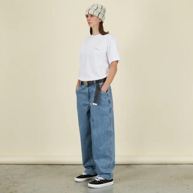 Dime BAGGY DENIM PANTS / WASHED BLUE (ダイム デニムパンツ