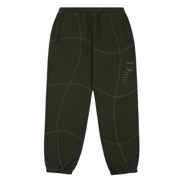 Dime WARP SWEATPANTS / SEAWEED (ダイム スウェットパンツ ...