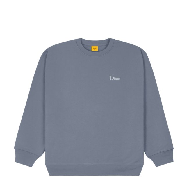 <img class='new_mark_img1' src='https://img.shop-pro.jp/img/new/icons5.gif' style='border:none;display:inline;margin:0px;padding:0px;width:auto;' />Dime Classic Small Logo Crewneck / Iron (ダイム クルーネック / スウェット)