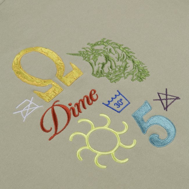 Dime CODEX CREWNECK / LIGHT JADE (ダイム クルーネック / スウェット