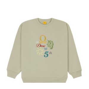<img class='new_mark_img1' src='https://img.shop-pro.jp/img/new/icons5.gif' style='border:none;display:inline;margin:0px;padding:0px;width:auto;' />Dime CODEX CREWNECK / LIGHT JADE (ダイム クルーネック / スウェット)