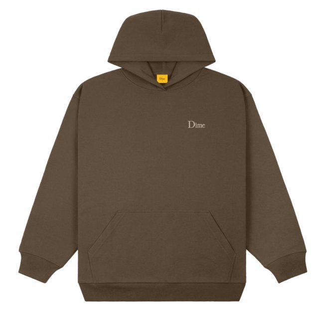 <img class='new_mark_img1' src='https://img.shop-pro.jp/img/new/icons5.gif' style='border:none;display:inline;margin:0px;padding:0px;width:auto;' />Dime Classic Small Logo Hoodie / Walnut (ダイム パーカー / スウェット)