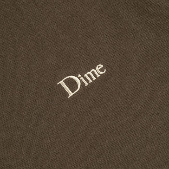 Dime Classic Small Logo Hoodie / Walnut (ダイム パーカー