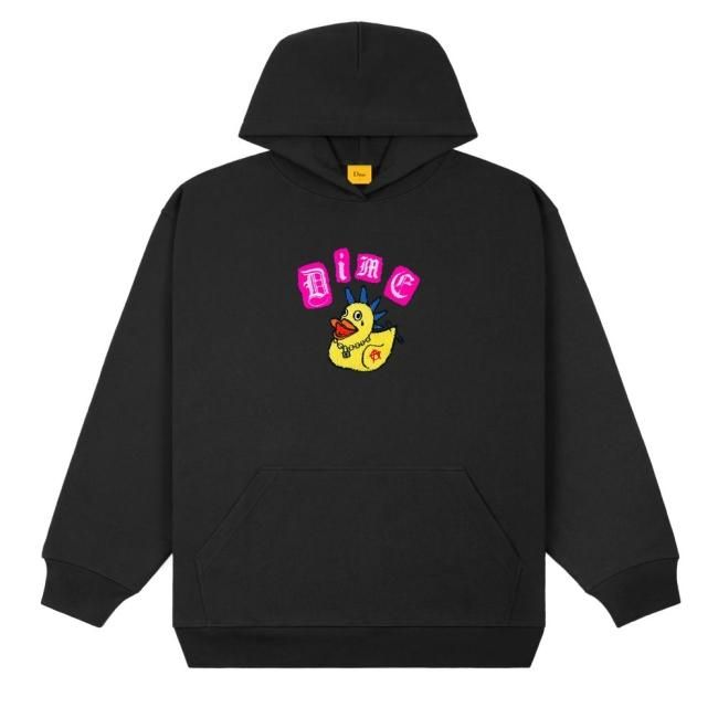 Dime REBEL CHENILLE HOODIE / BLACK (ダイム パーカー / スウェット 