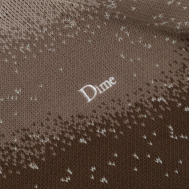 Dime Magic Heavy Knit L brown首元の緩みはありますでしょうか ...