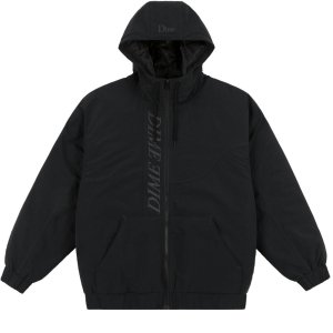 <img class='new_mark_img1' src='https://img.shop-pro.jp/img/new/icons5.gif' style='border:none;display:inline;margin:0px;padding:0px;width:auto;' />Dime QUILTED HOODED JACKET / BLACK (ダイム ナイロン中綿ジャケット)