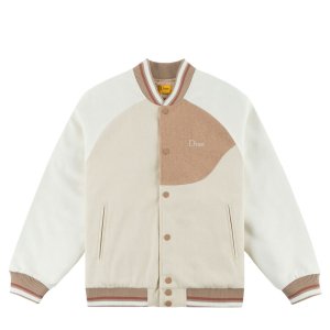 <img class='new_mark_img1' src='https://img.shop-pro.jp/img/new/icons5.gif' style='border:none;display:inline;margin:0px;padding:0px;width:auto;' />Dime LETTERMAN WOOL JACKET / ALMOND (ダイム ウールジャケット)