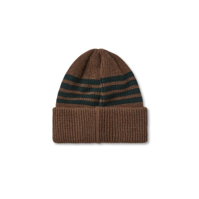 POLAR STRIPE MERINO BEANIE / BRASS / DARK GREEN (ポーラー ビーニー) - HORRIBLE'S  PROJECT｜HORRIBLE'S｜SAYHELLO | HELLRAZOR | Dime MTL | QUASI | HOTEL BLUE |  GX1000 | THEORIES | VANS SKATE 