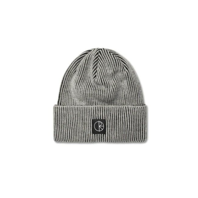 POLAR LINES MERINO BEANIE / WHITE / BLACK (ポーラー ビーニー