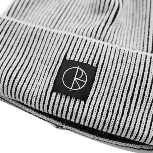 POLAR LINES MERINO BEANIE / WHITE / BLACK (ポーラー ビーニー)