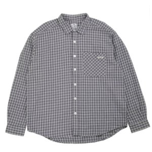 <img class='new_mark_img1' src='https://img.shop-pro.jp/img/new/icons5.gif' style='border:none;display:inline;margin:0px;padding:0px;width:auto;' />POLAR MITCH FLANNEL L/S SHIRT / GREY (ポーラー フランネルシャツ)