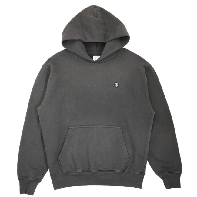 <img class='new_mark_img1' src='https://img.shop-pro.jp/img/new/icons5.gif' style='border:none;display:inline;margin:0px;padding:0px;width:auto;' />POLAR PATCH HOODIE / DIRTY BLACK (ポーラー フーディ—)