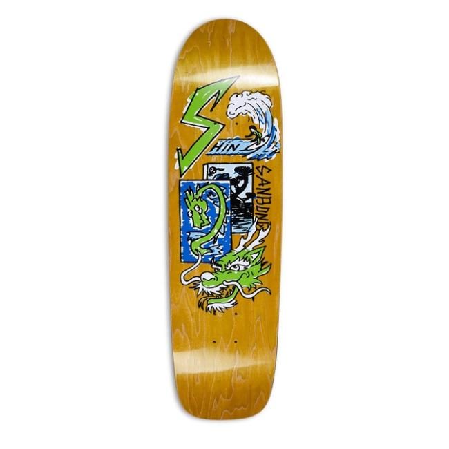 POLAR SHIN SANBONGI - Bonzai Ride 2.0 DECK / Surf Jr. (8.75 x 