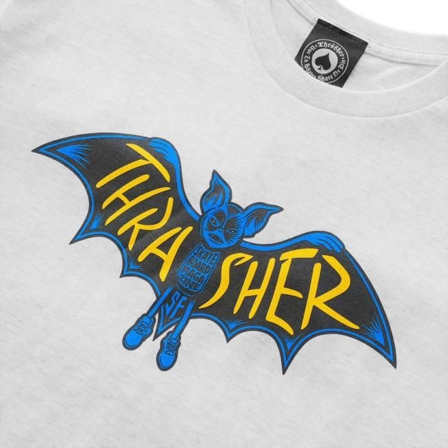 Thrasher　Tシャツ（Thrasherステッカー付）　【M】 THRASHER】スラッシャー FIRME LOGO Tシャツ｜バンドTシャツ