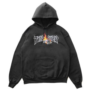 <img class='new_mark_img1' src='https://img.shop-pro.jp/img/new/icons5.gif' style='border:none;display:inline;margin:0px;padding:0px;width:auto;' />THRASHER COP CAR HOODIE / BLACK（スラッシャー パーカー/スウェット）　