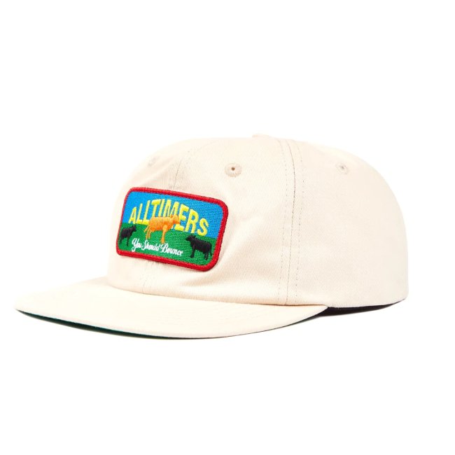 ALLTIMERS BARN IT PATCH CAP / BEIGE (オールタイマーズ キャップ