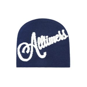 <img class='new_mark_img1' src='https://img.shop-pro.jp/img/new/icons5.gif' style='border:none;display:inline;margin:0px;padding:0px;width:auto;' />ALLTIMERS SIGNATURE NEEDED SKULLY BEANIE / NAVY (륿ޡ å)